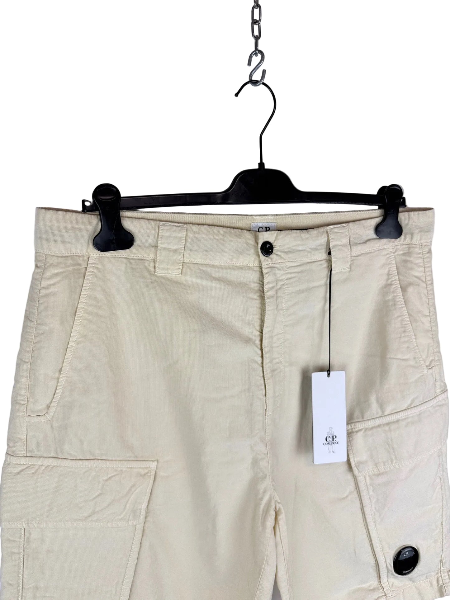 Pantaloncini cargo bianco panna C.P. Company (nuovi con cartellino) - Taglia W36