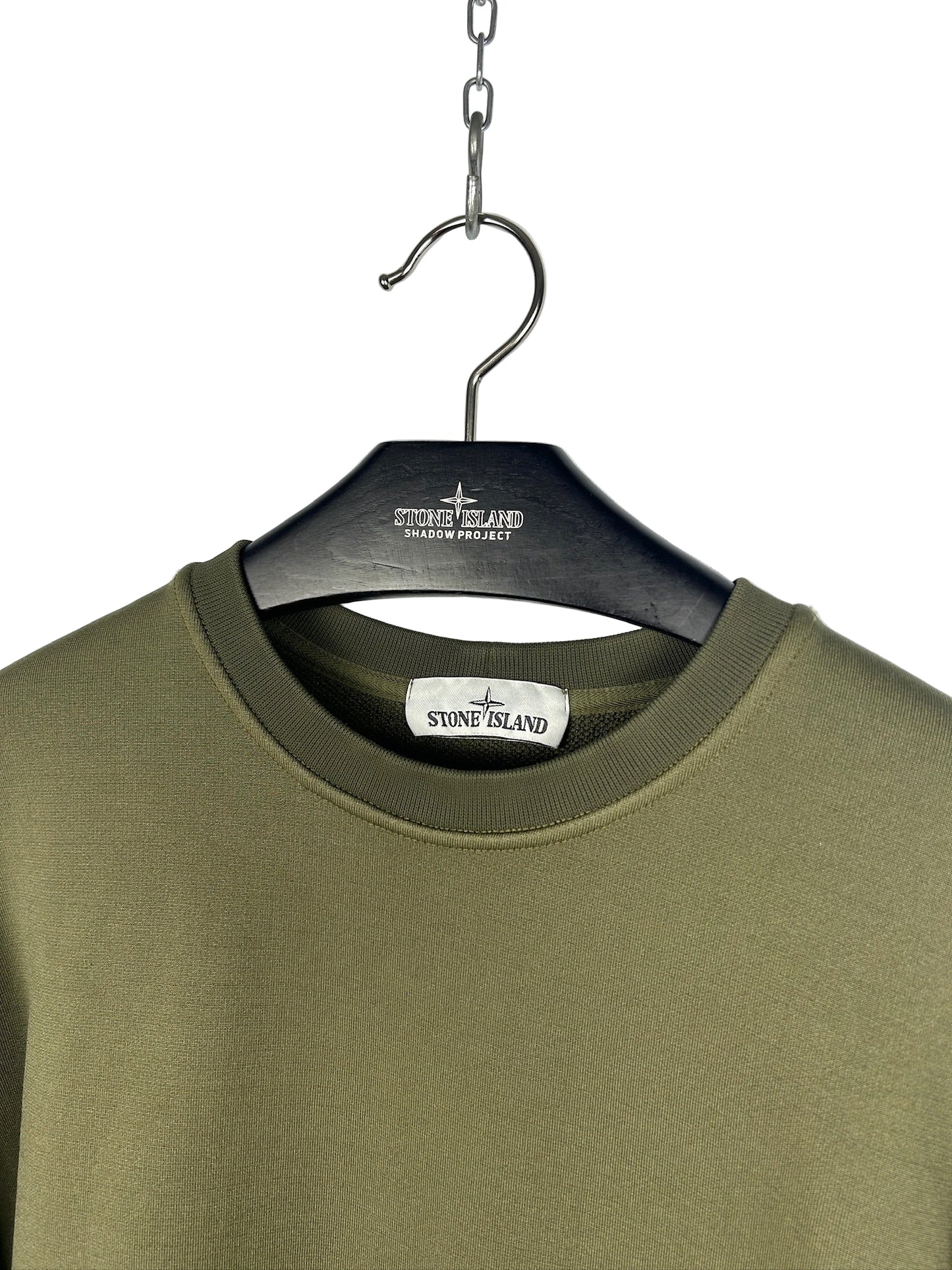 Felpa verde oliva Stone Island - Taglia L