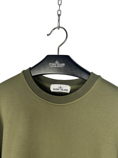 Felpa verde oliva Stone Island - Taglia L