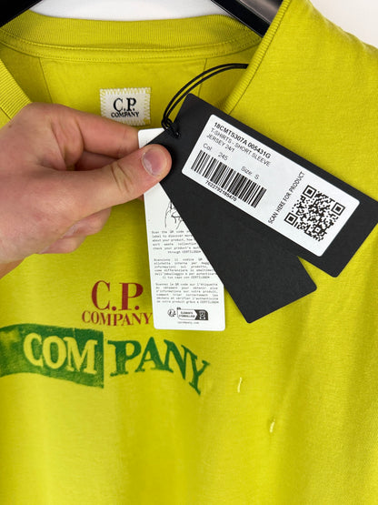 T-shirt verde C.P. Company (nuova con cartellino) - Taglia S