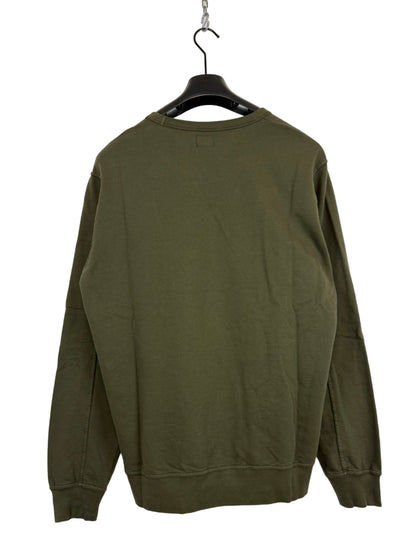 Felpa verde oliva C.P. Company (nuova con cartellino) - Taglia L
