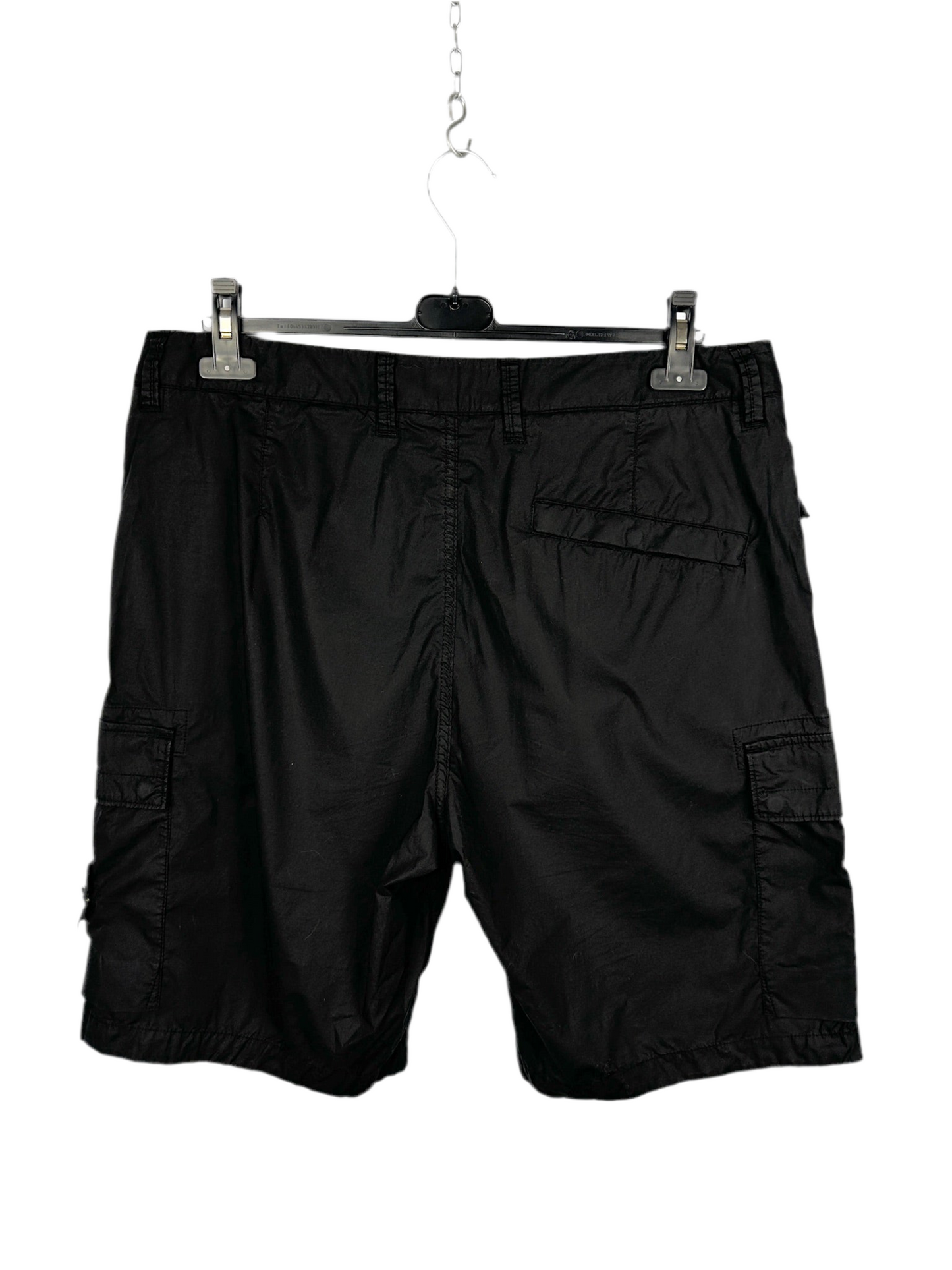 Pantaloncini cargo neri Stone Island - Taglia W33