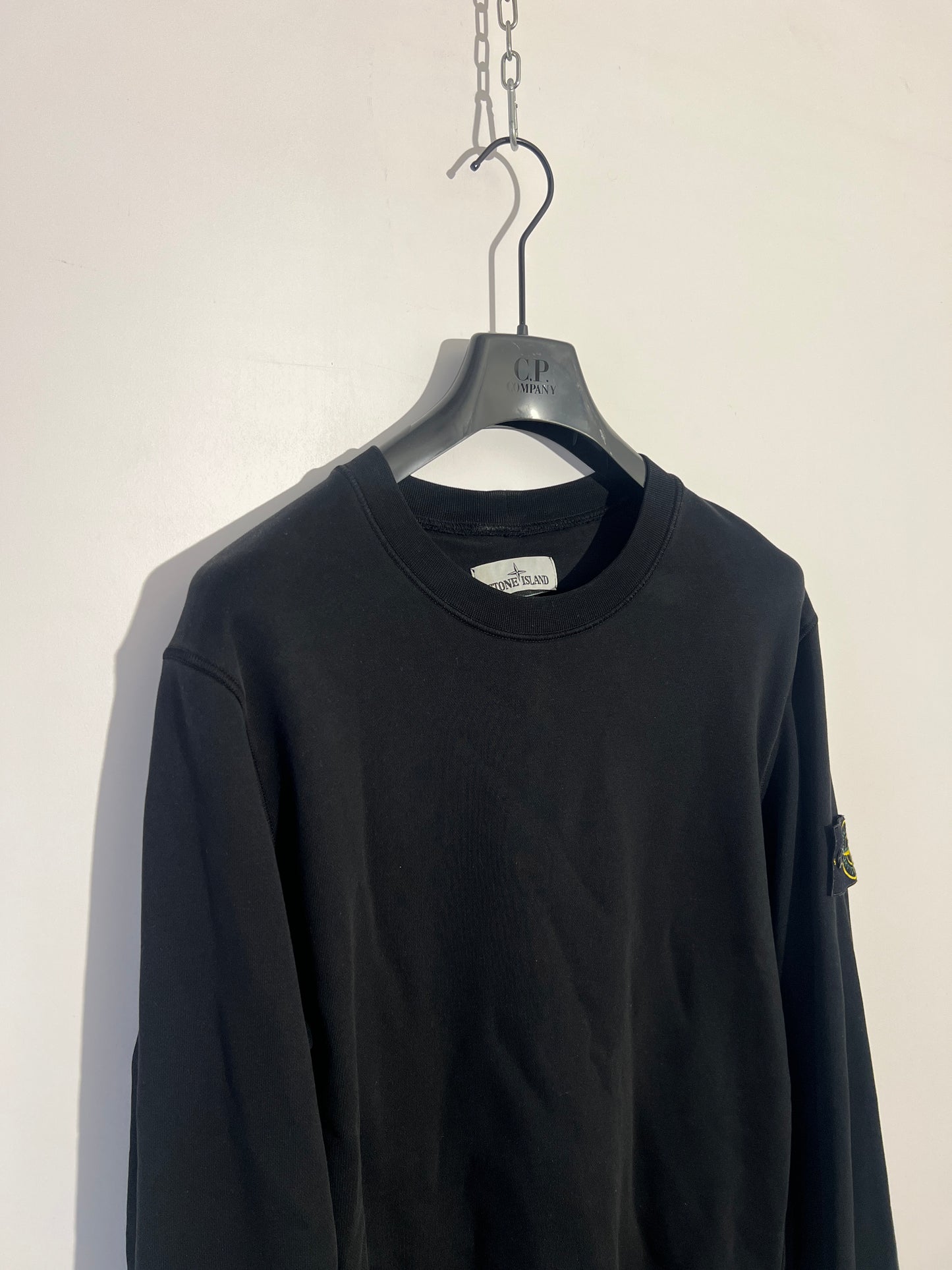 Felpa nera Stone Island - Taglia M