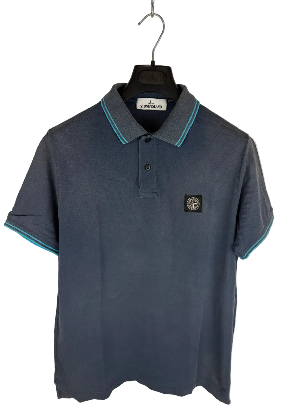 Polo blu Stone Island - Taglia L - foto 1