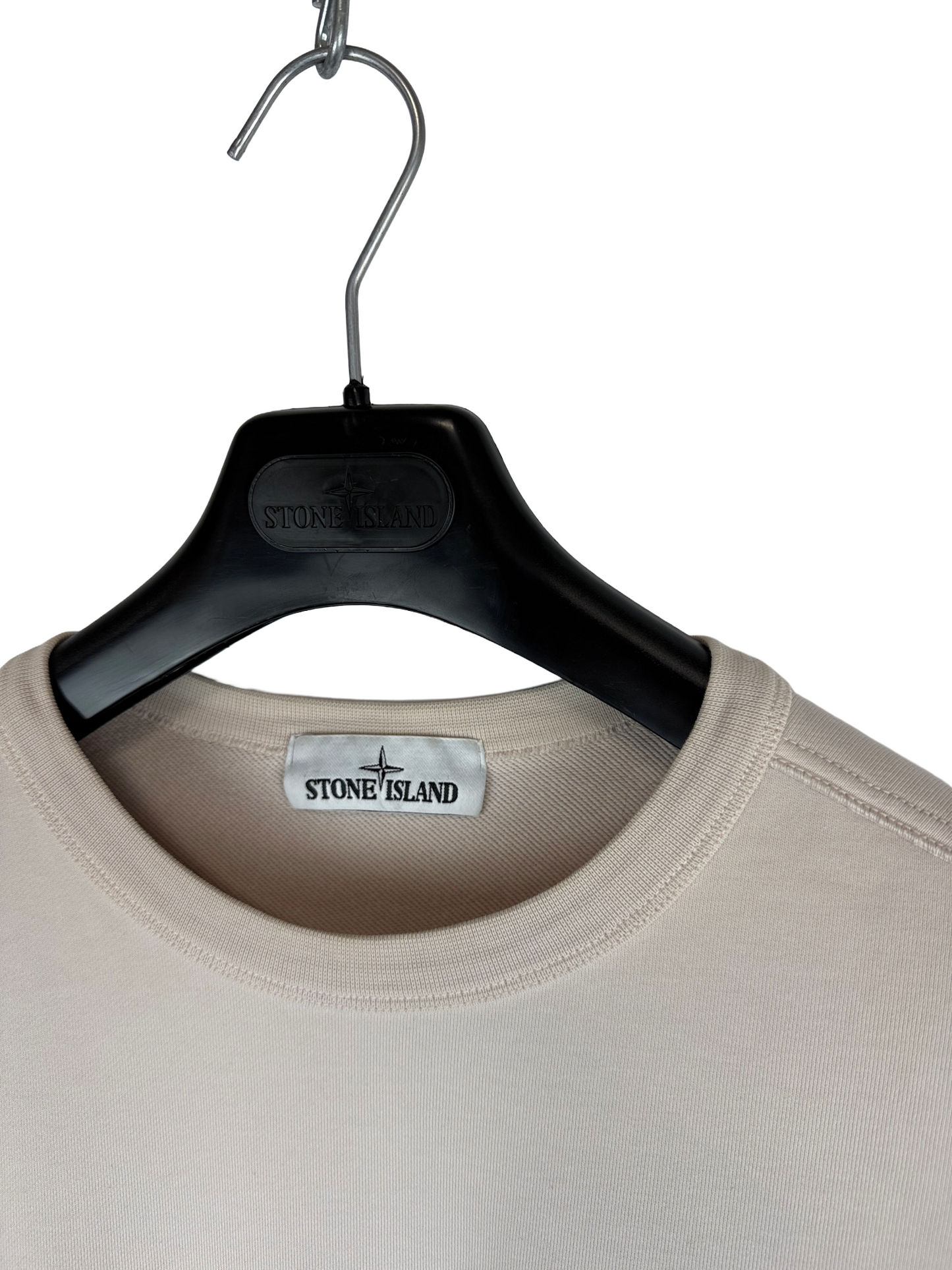 Felpa bianco panna Stone Island - Taglia M