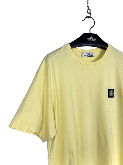 T-shirt gialla Stone Island - Taglia XXL