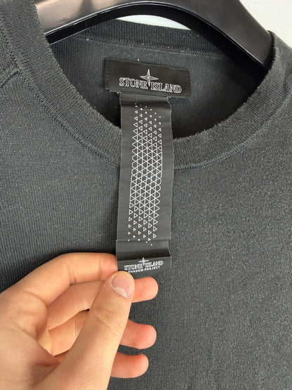 Maglione nero Stone Island Shadow Project - Taglia L