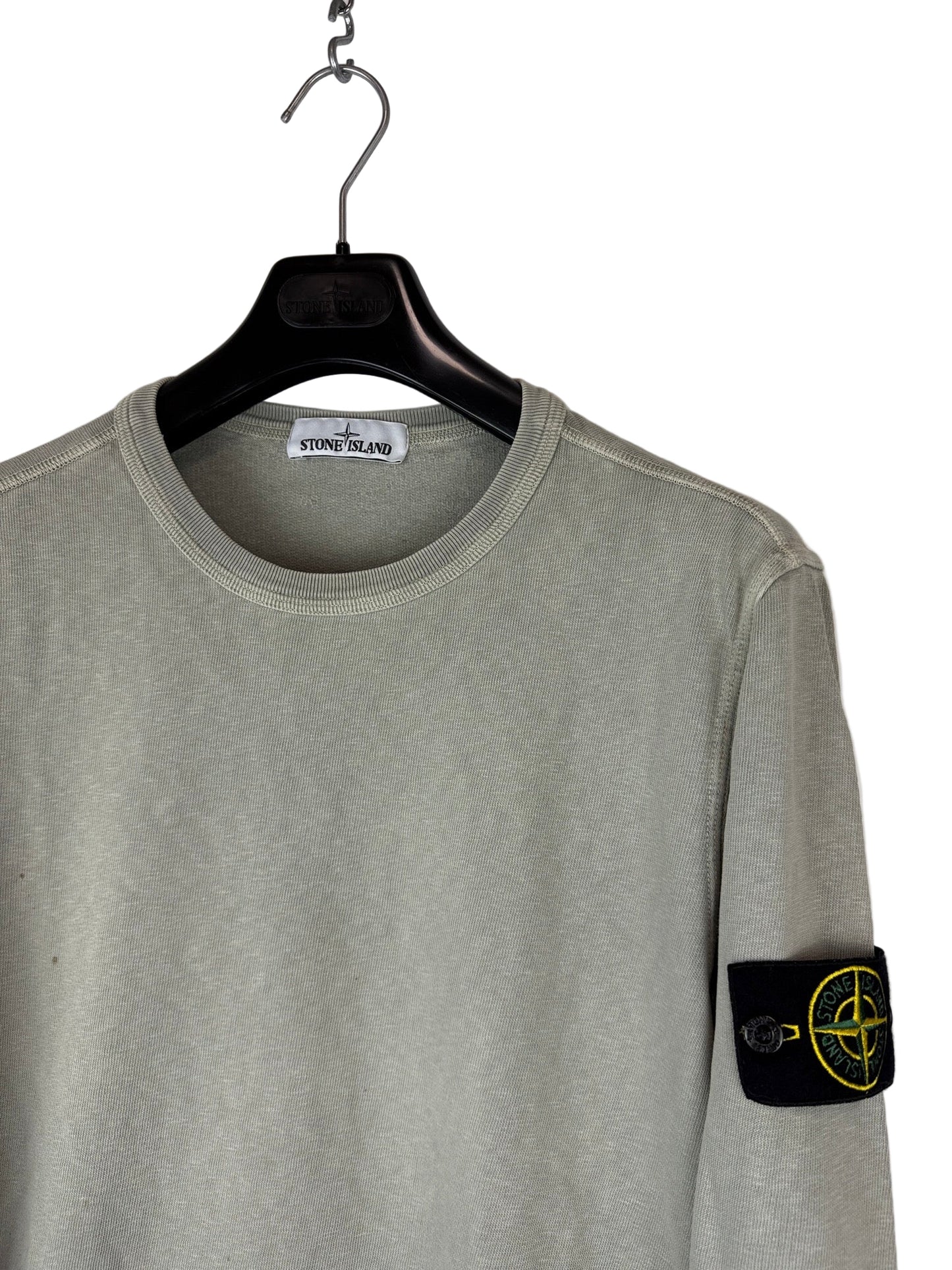 Felpa verde salvia Stone Island - Taglia M