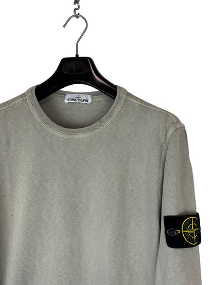 Felpa verde salvia Stone Island - Taglia M