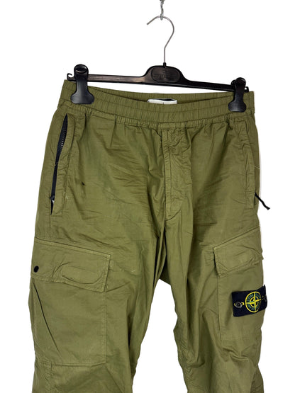 Pantaloni cargo verdi Stone Island - Taglia W31