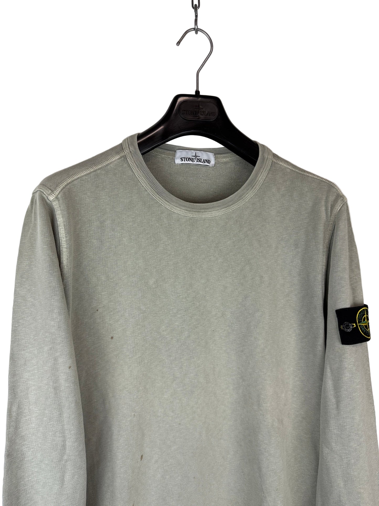 Felpa verde salvia Stone Island - Taglia M