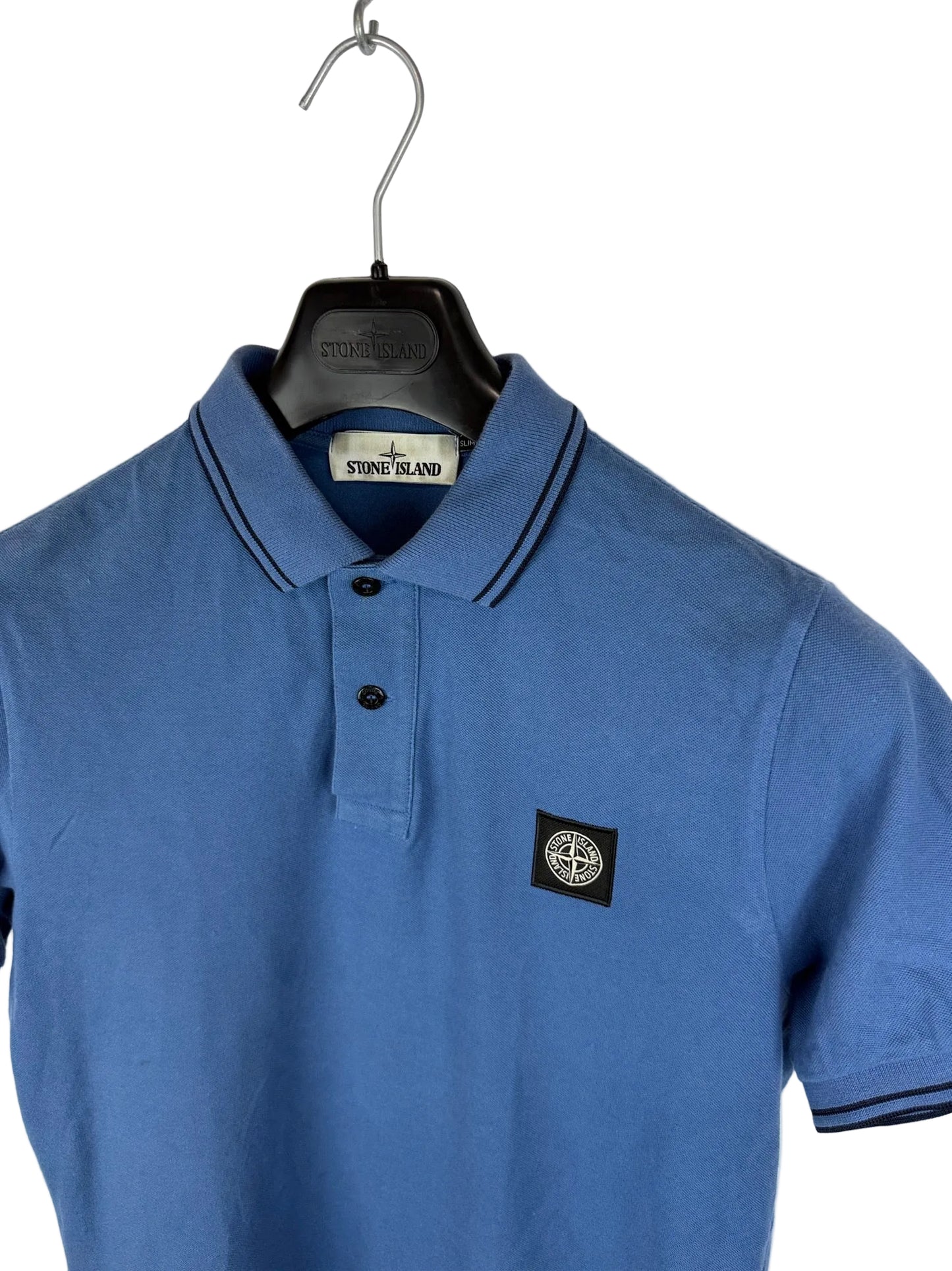 Polo blu Stone Island - Taglia M