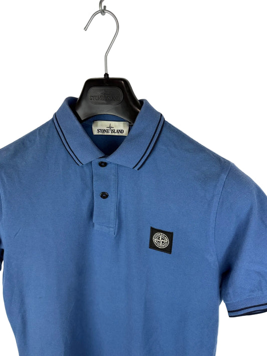 Polo blu Stone Island - Taglia M