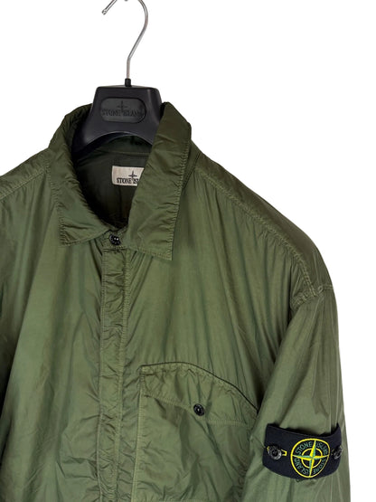 Giacca verde Garment Dyed Crinkle Reps R-NY with Primaloft-TC Stone Island - Taglia XXL