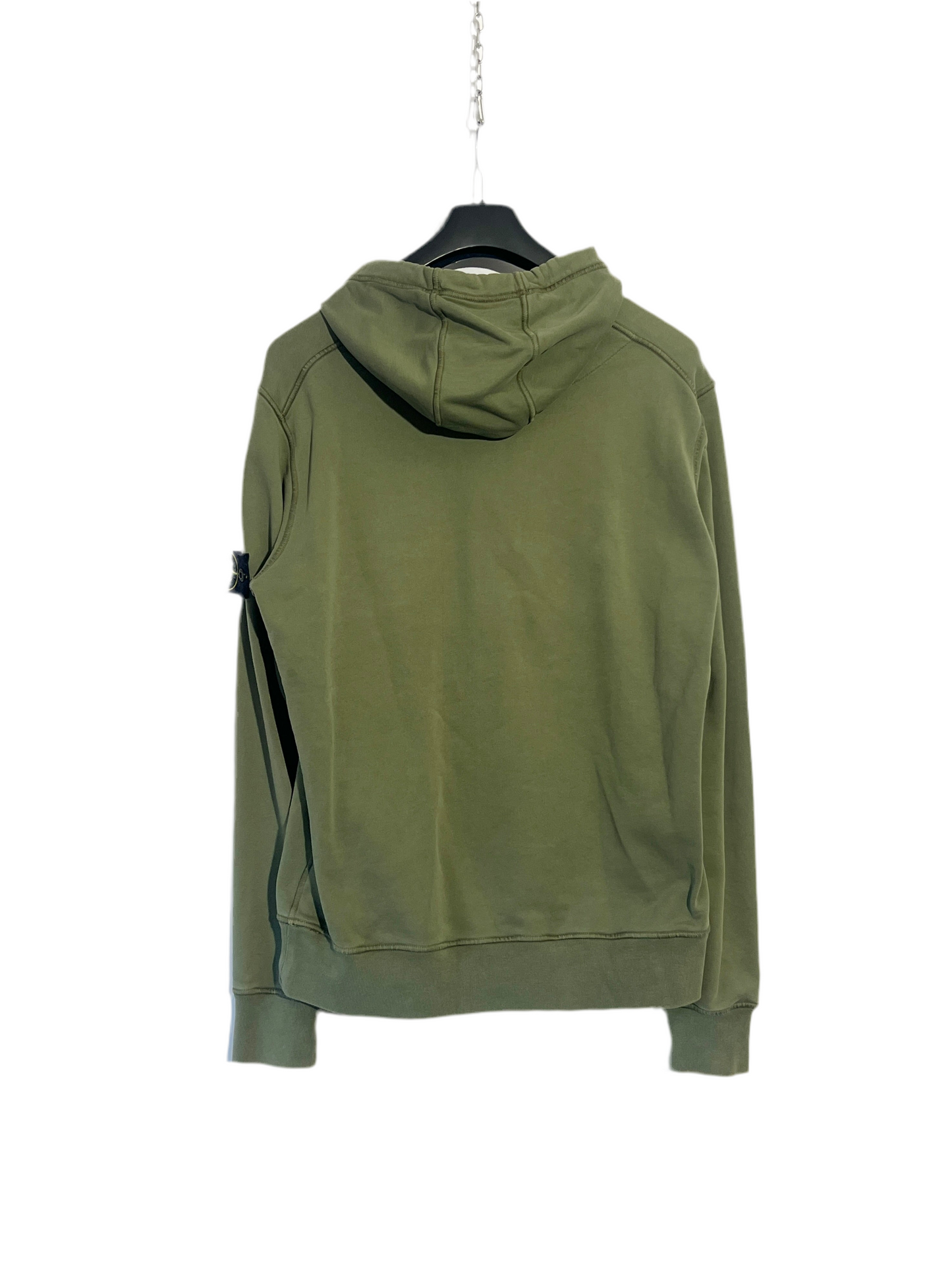 Felpa verde con cappuccio Stone Island - Taglia L