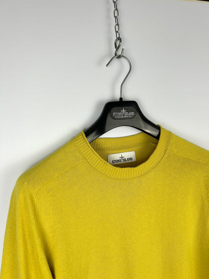 Maglione giallo senape Stone Island - Taglia M