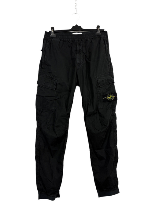Pantaloni cargo neri Stone Island - Taglia W32