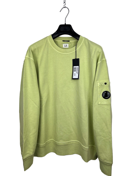 Felpa verde lime C.P. Company (nuova con cartellino) - Taglia XL