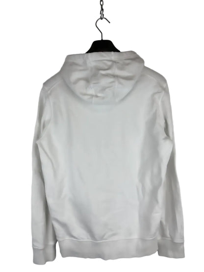 Felpa bianca con cappuccio Stone Island - Taglia L