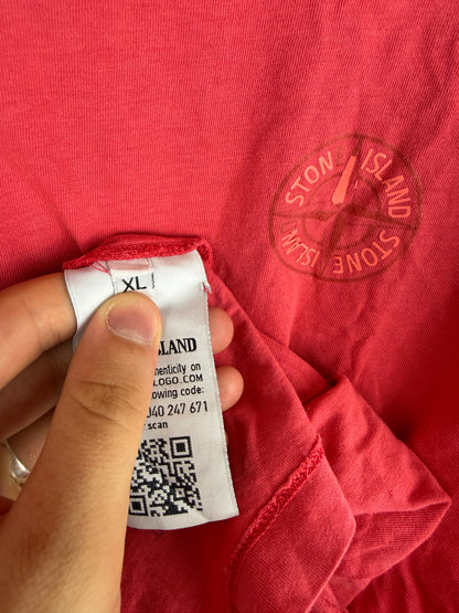 T-shirt rosa Stone Island - Taglia XL