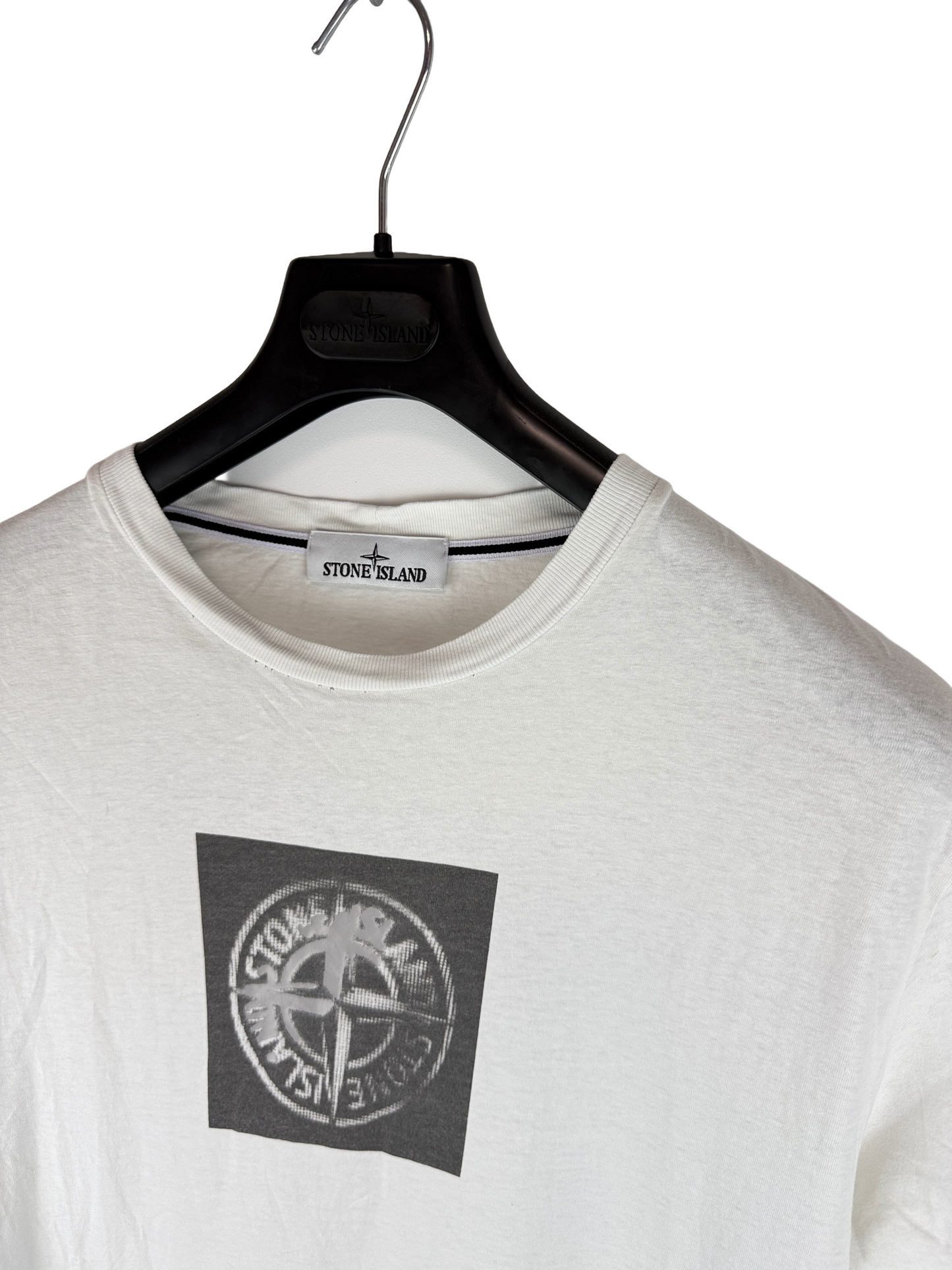 T-shirt bianca Stone Island - Taglia L