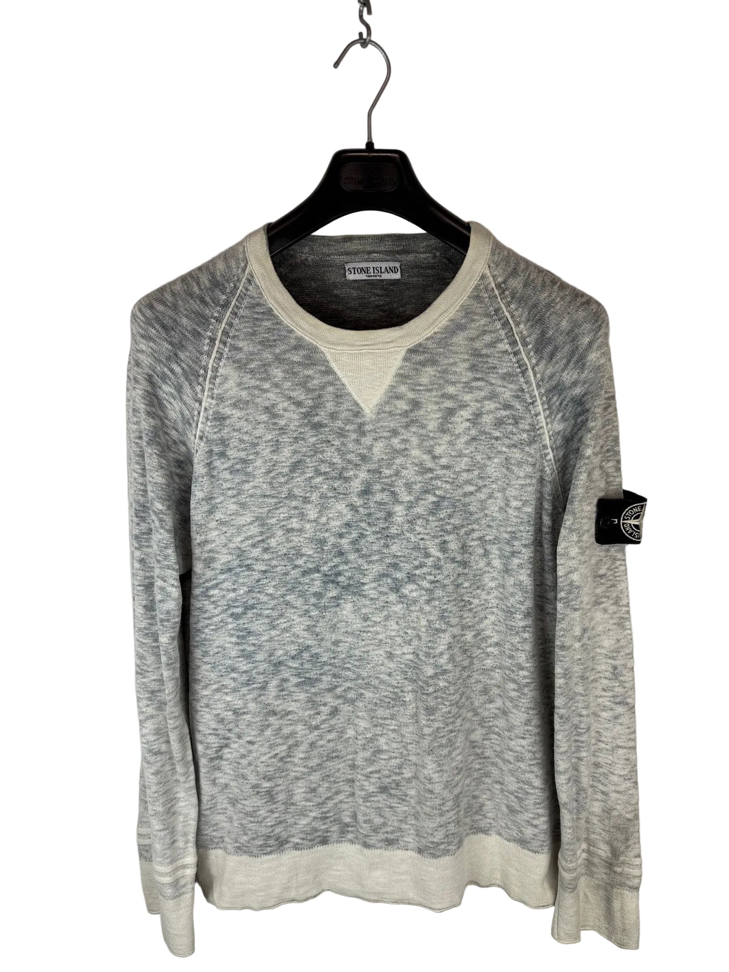 Maglione grigio Special Process reverse dye Stone Island - Taglia XL
