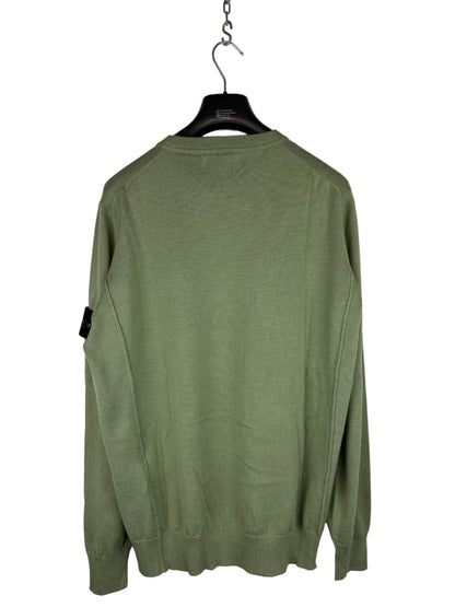 Maglione verde Stone Island (nuovo con cartellino) - Taglia XL