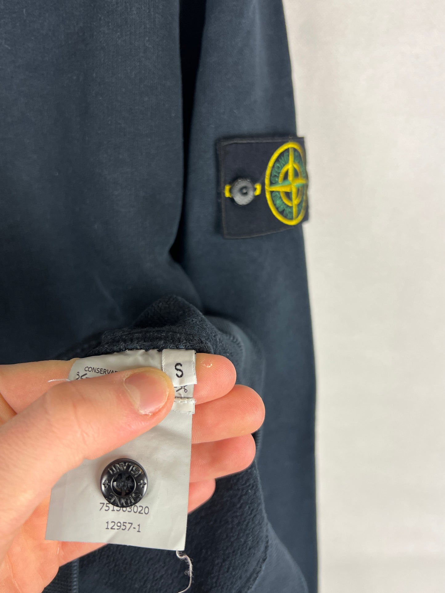 Felpa blu Stone Island - Taglia S