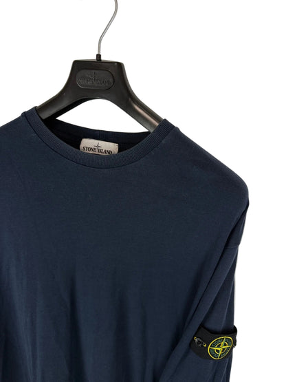 Felpa leggera blu navy Stone Island - Taglia XXL - foto 2