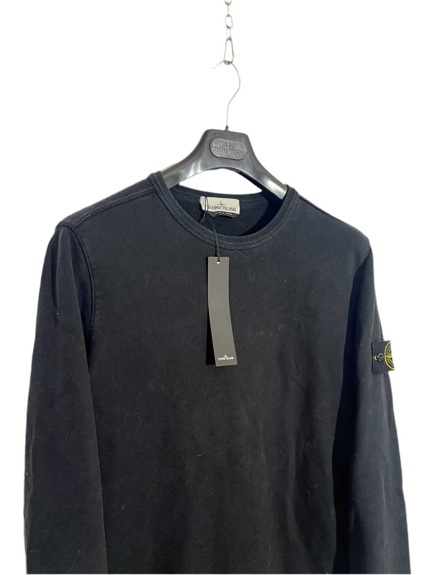 Felpa nera Stone Island - Taglia M