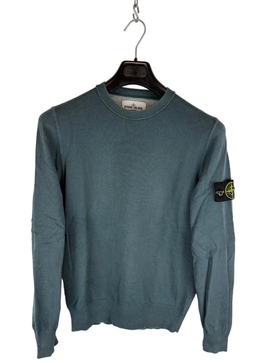 Maglione blu petrolio Stone Island - Taglia M