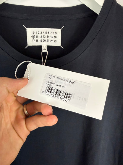 T-shirt blu navy Maison Martin Margiela (nuova con cartellino) - Taglia M