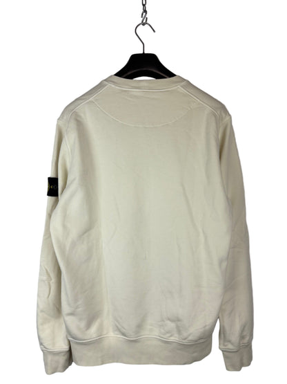 Felpa bianca Stone Island - Taglia L