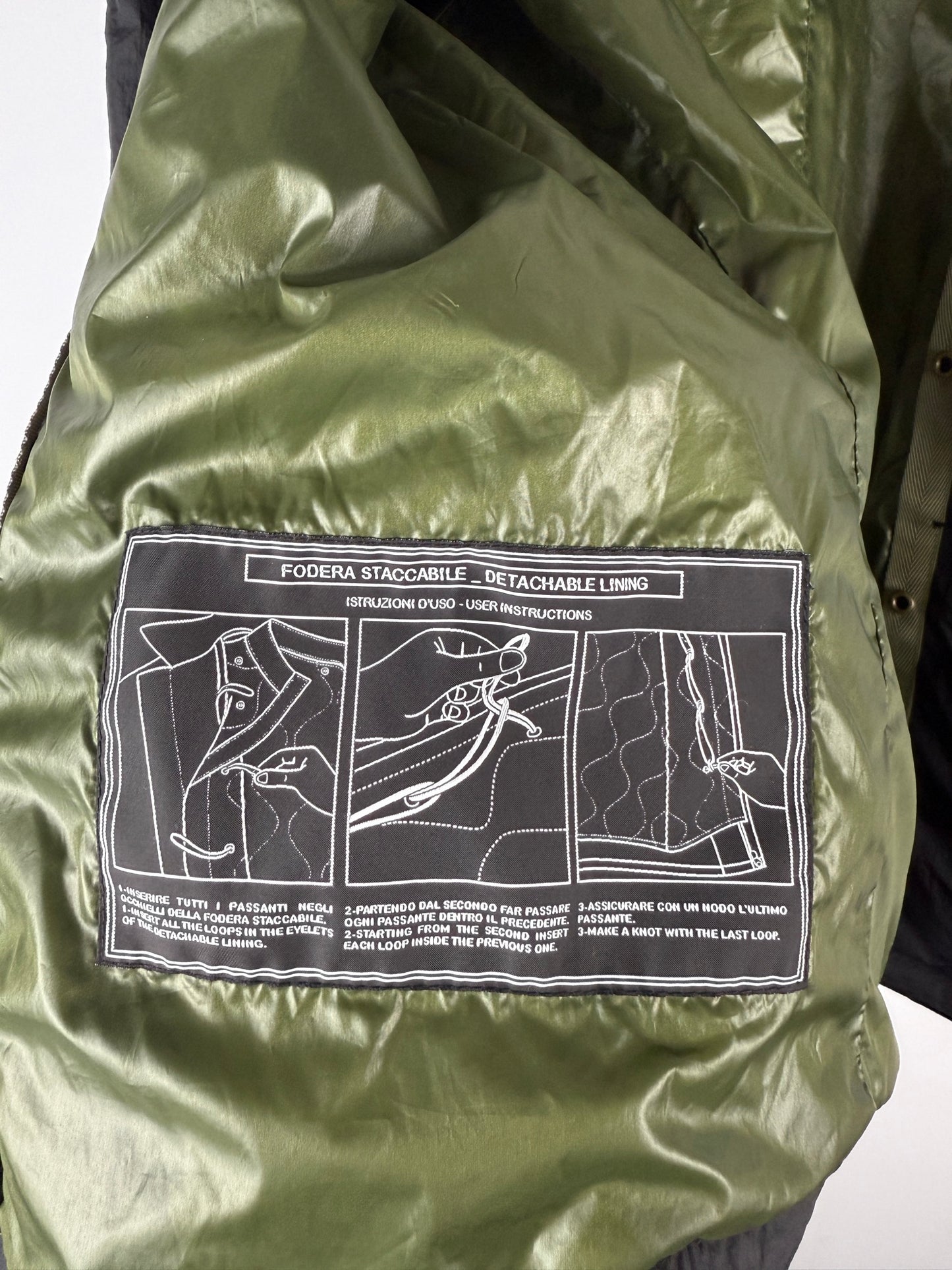 Giacca interna imbottita in mesh Stone Island - Taglia M