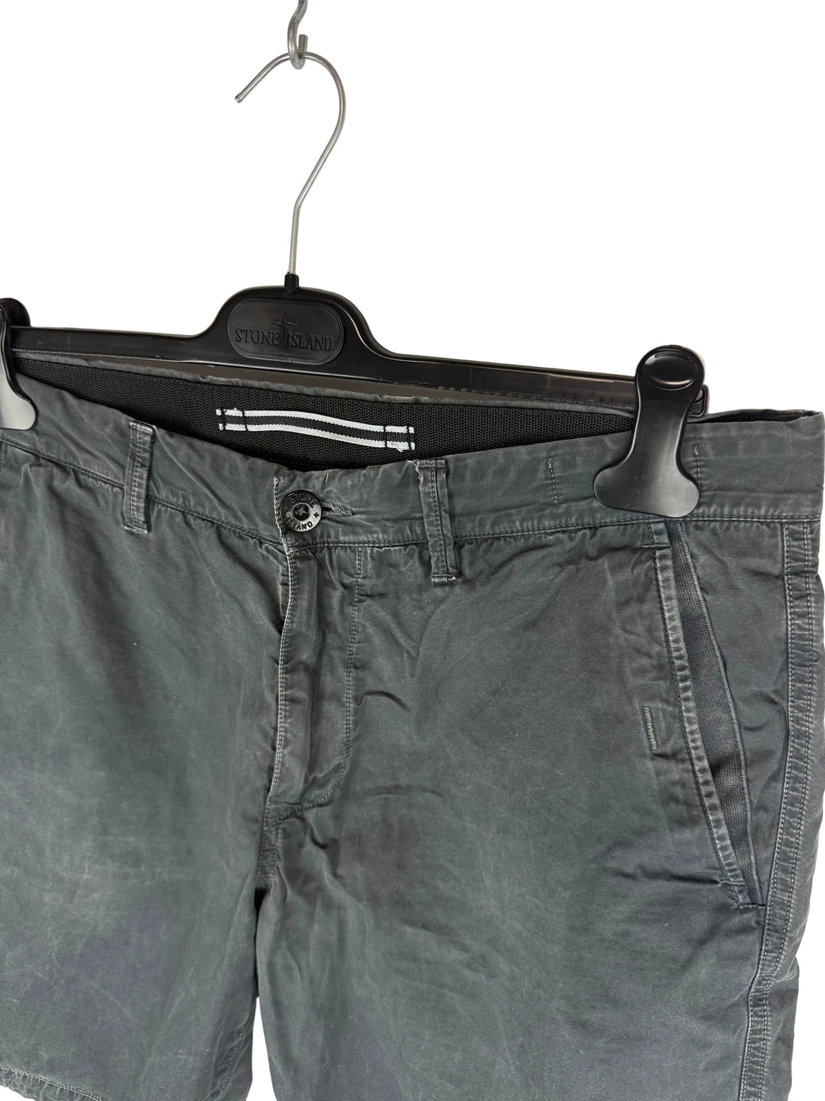 Pantaloncini grigi Stone Island Stellina - Taglia W34
