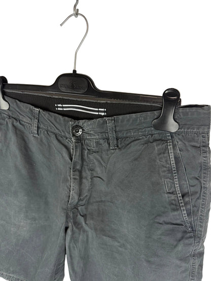 Pantaloncini grigi Stone Island Stellina - Taglia W34