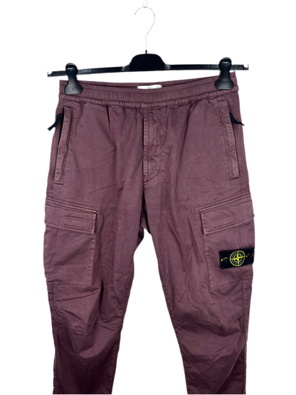 Pantaloni cargo viola Stone Island - Taglia W32