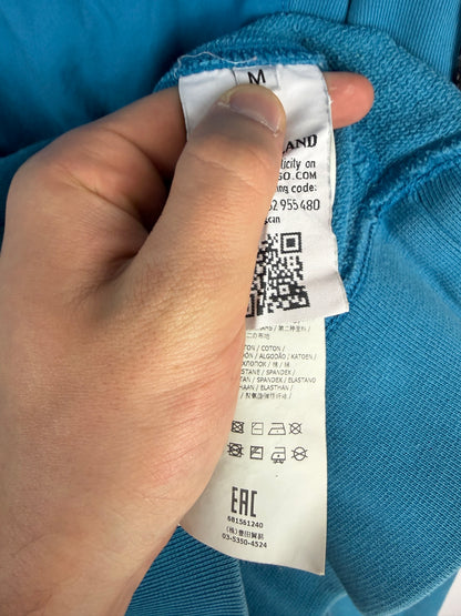 Felpa azzurra blu con taschino sul petto Stone Island - Taglia M