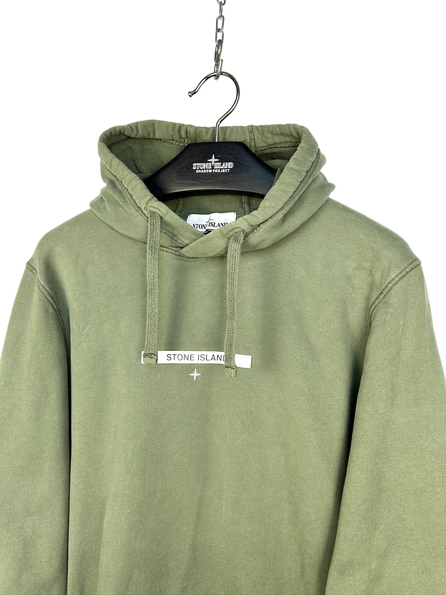 Felpa verde con cappuccio Stone Island - Taglia M