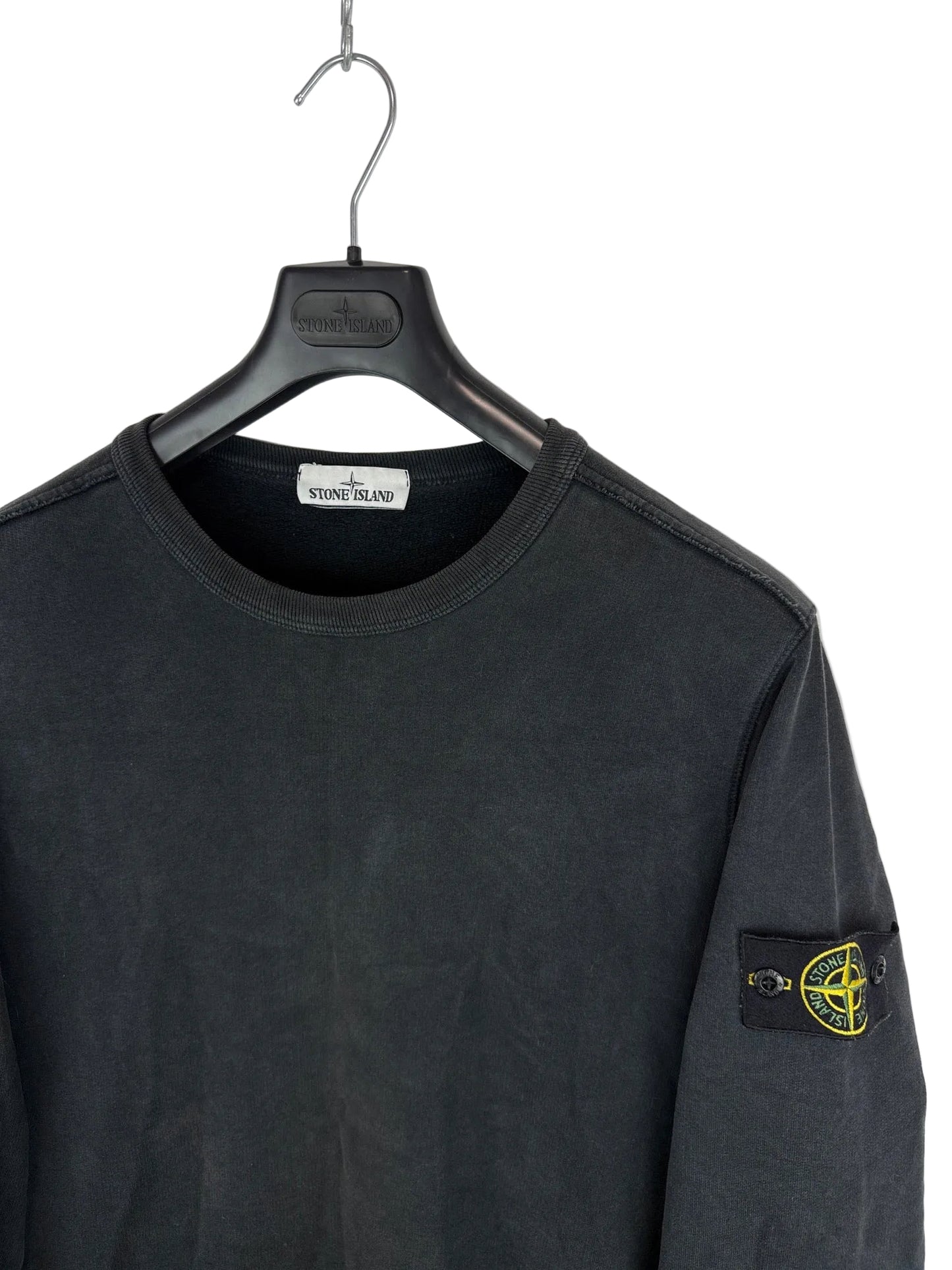 Felpa nera Stone Island - Taglia M