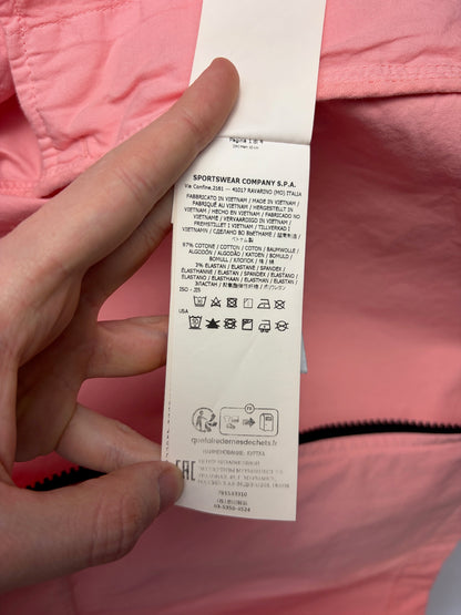 Giacca rosa Supima Cotton Twill Stretch-TC Stone Island (nuova con cartellino) - Taglia L