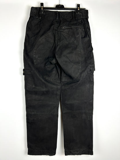 Pantaloni parachute neri Paul Harvey Stone Island - Taglia 48