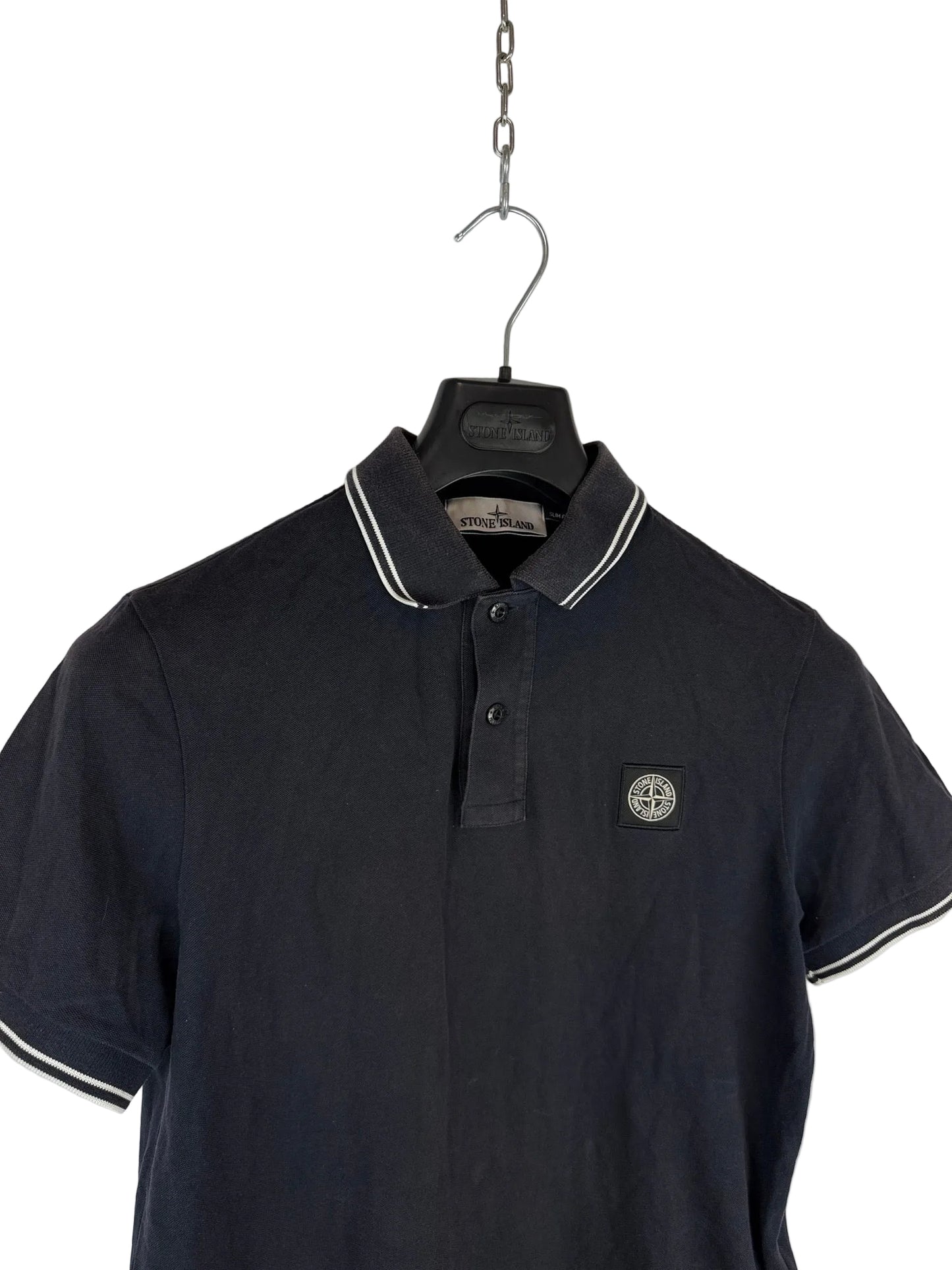Polo blu navy Stone Island - Taglia S