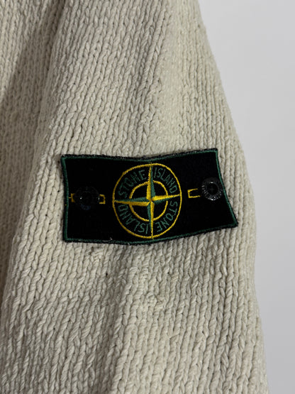 Maglione bianco panna vintage del 1996 Stone Island - Taglia L