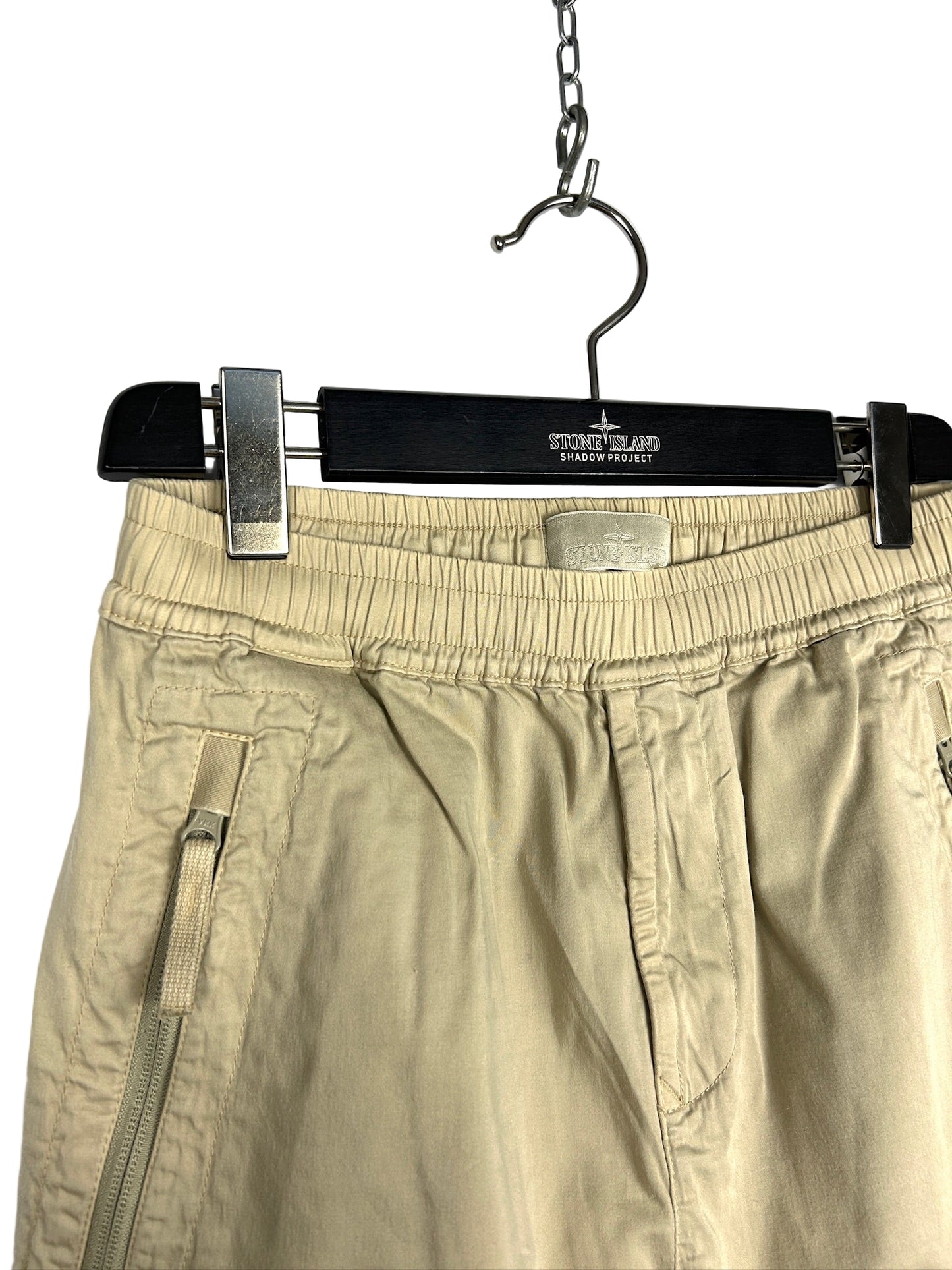 Pantaloncini cargo Ghost beige Stone Island - Taglia W28