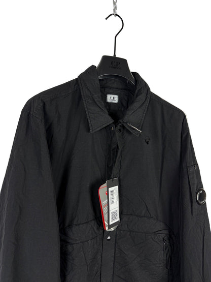 Giacca Flatt Nylon nera in Primaloft C.P. Company (nuova con cartellino) - Taglia L