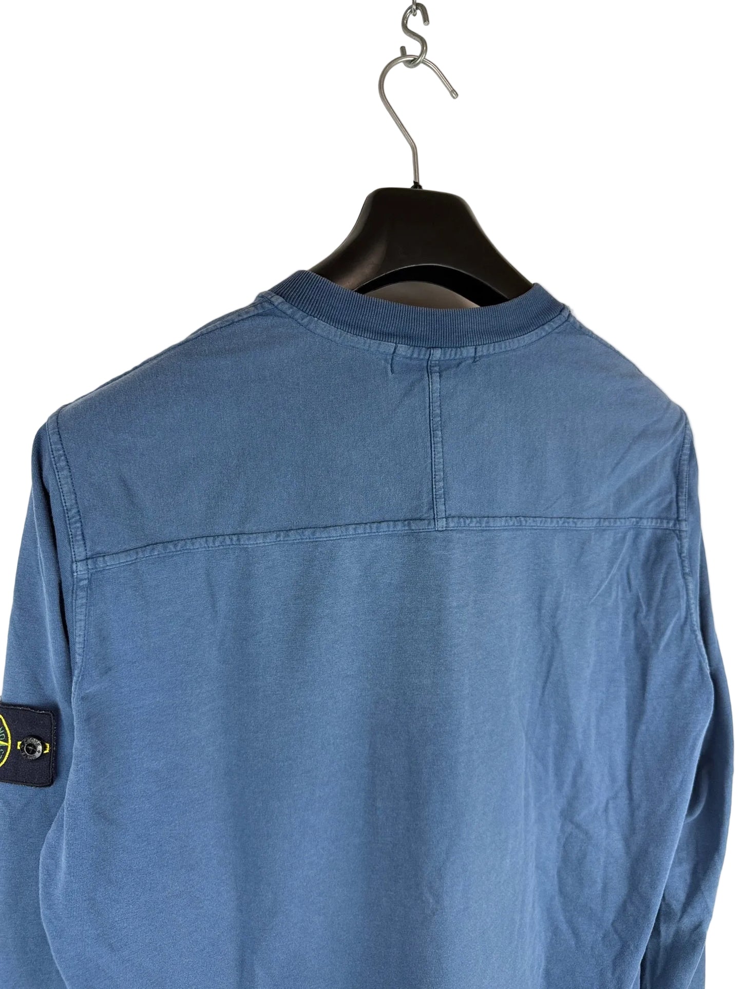 Maglioncino blu con scollo a V Stone Island - Taglia XL