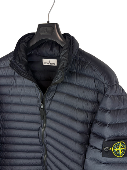 Giacca blu Loom Woven Chambers R-Nylon Down-TC Stone Island - Taglia XL