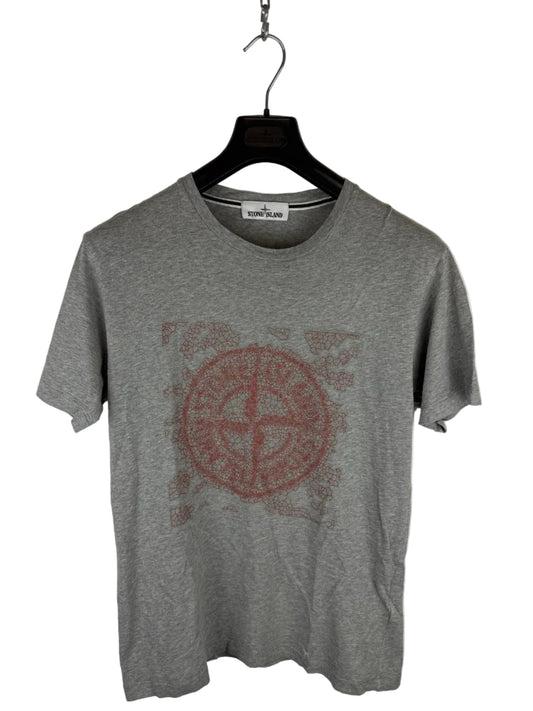 T-shirt grigia Stone Island - Taglia M