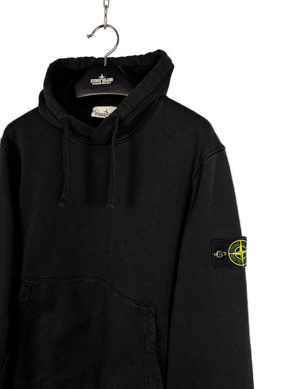 Felpa nera con cappuccio Stone Island 2025 - Taglia L